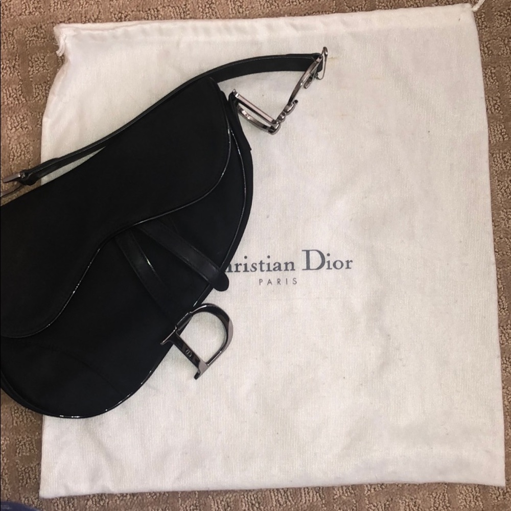 Christian Dior saddle purse handbag